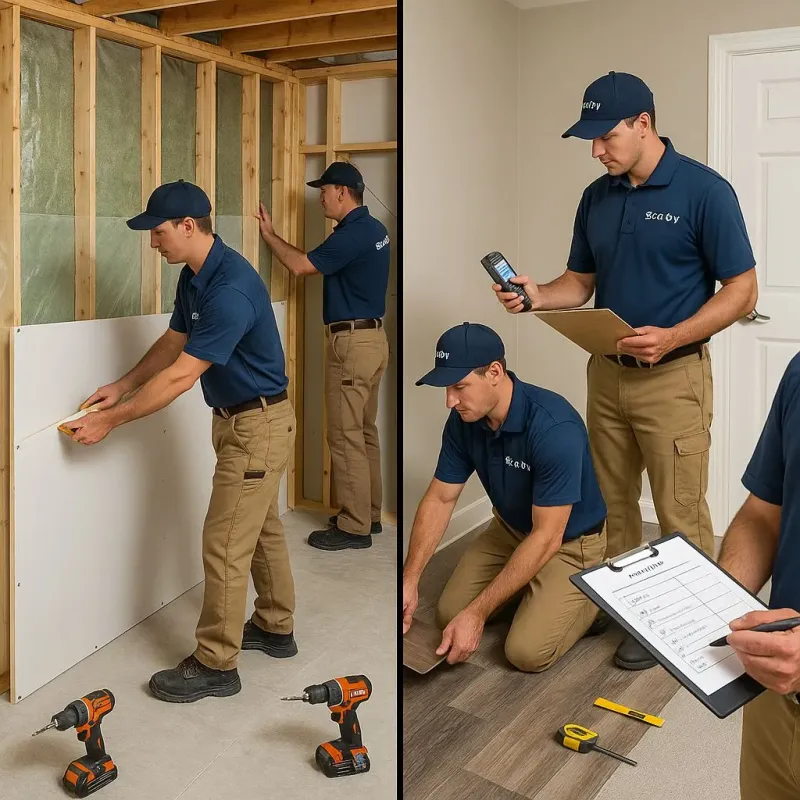 Repairs and Reconstruction process in Blackwell, OK